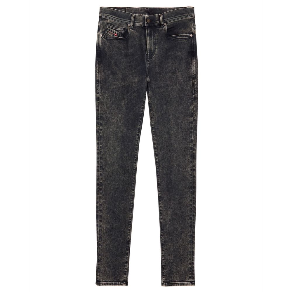 Diesel Schwarze Jeans und Hose aus Baumwolle