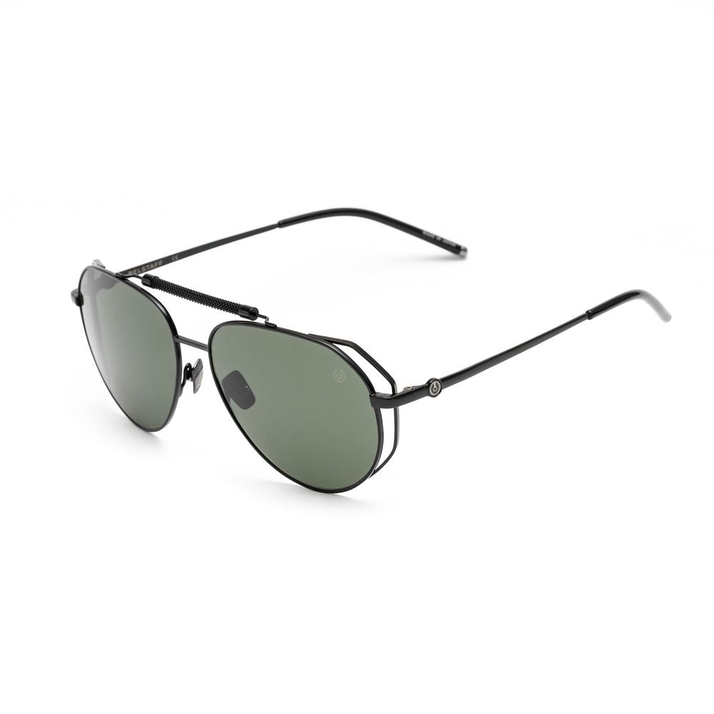 Belstaff Sonnenbrille aus schwarzem Titan