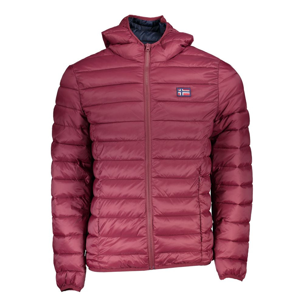 Norway 1963 Red Polyamide Men Jacket