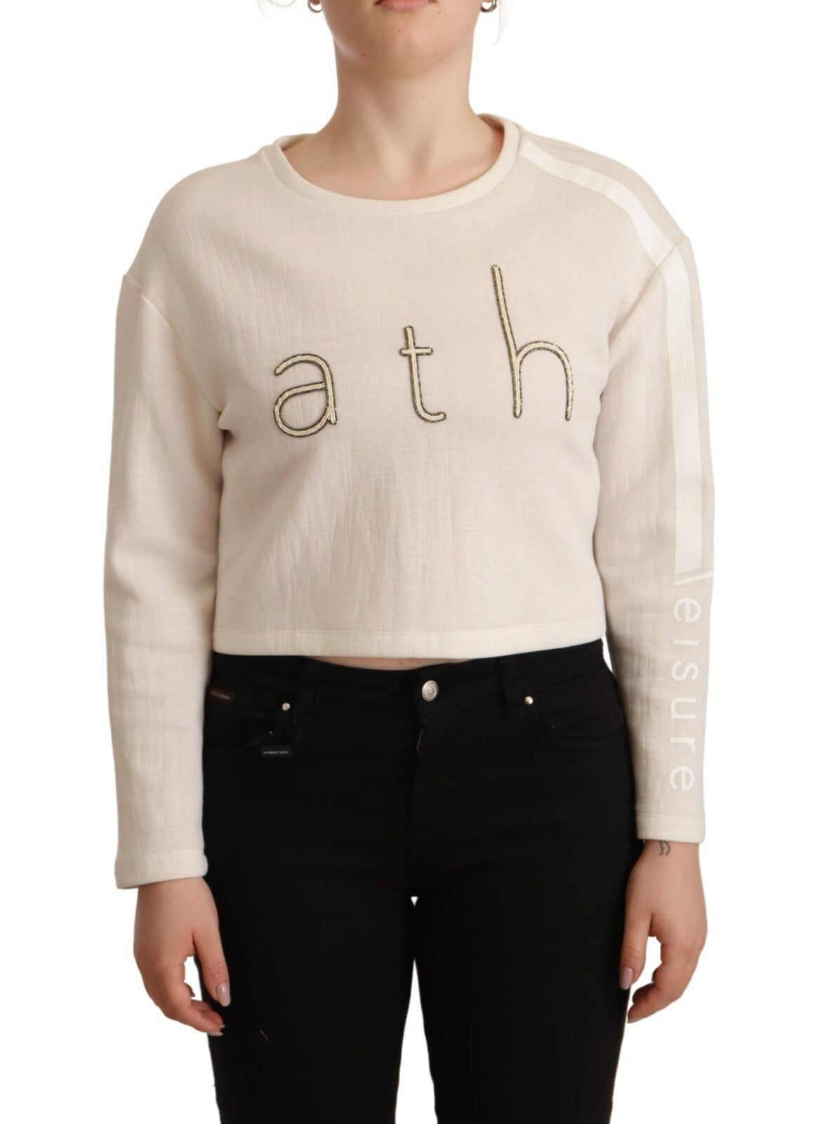 PINKO Beige Sweatshirt for Women