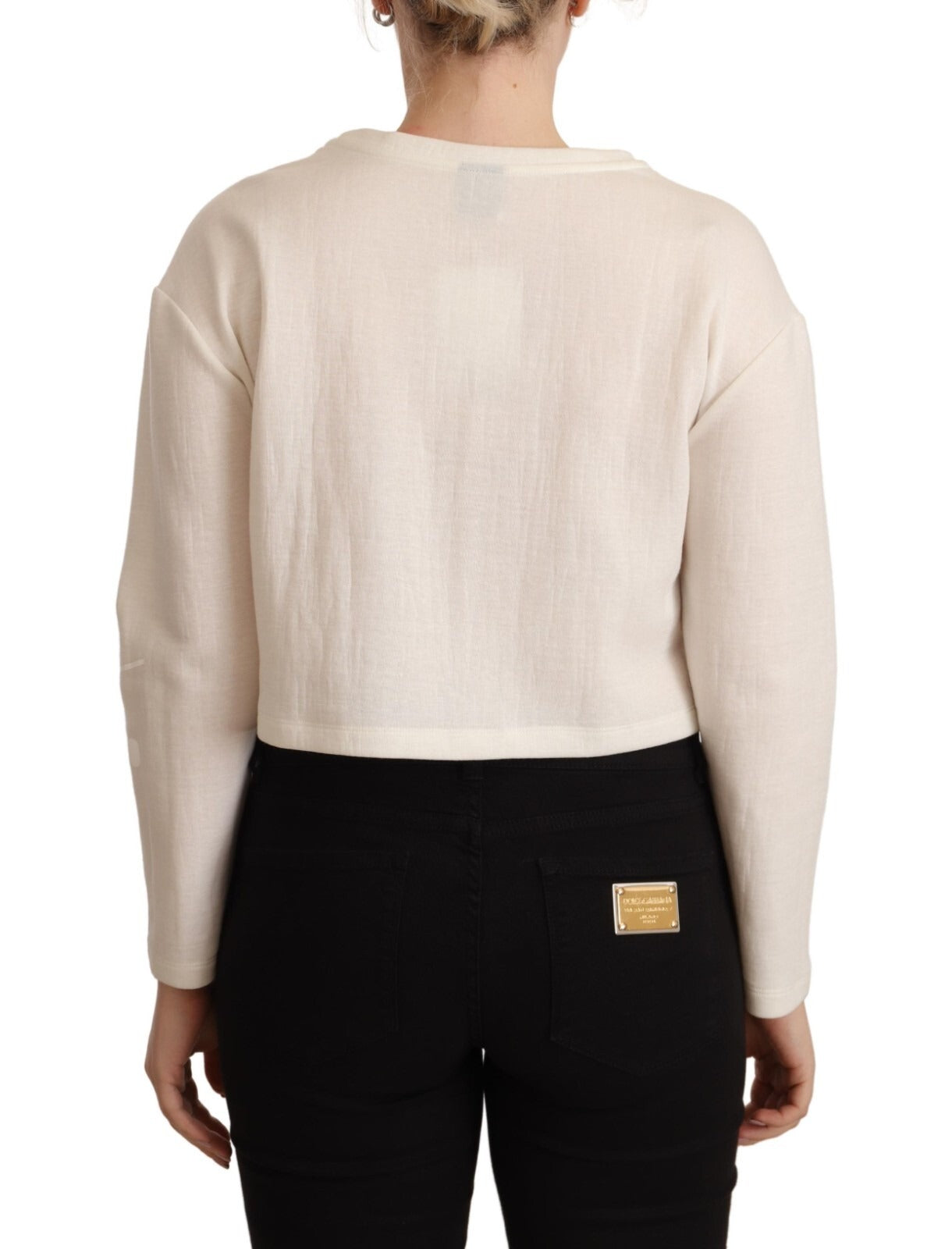 PINKO Beige Sweatshirt for Women side view