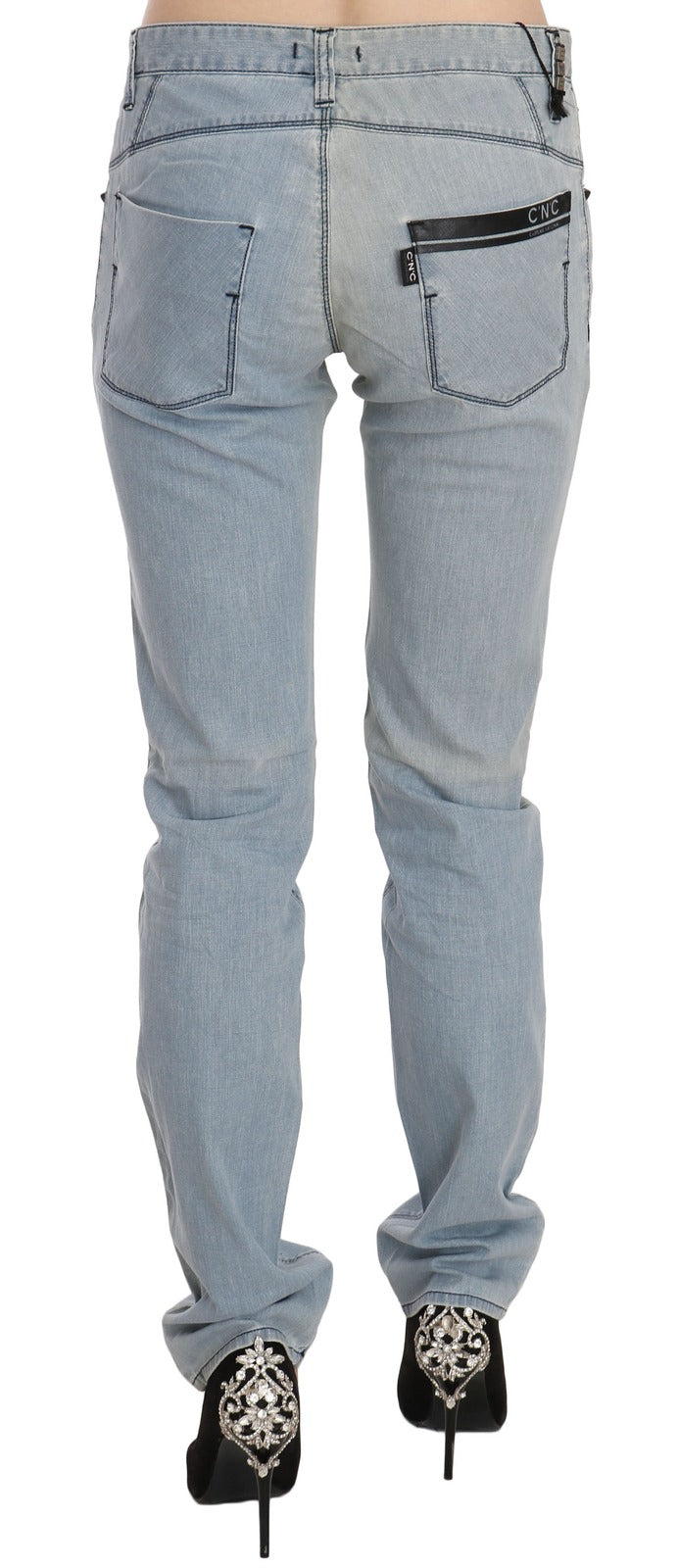 Costume National Blue Skinny Jeans for Women additional view