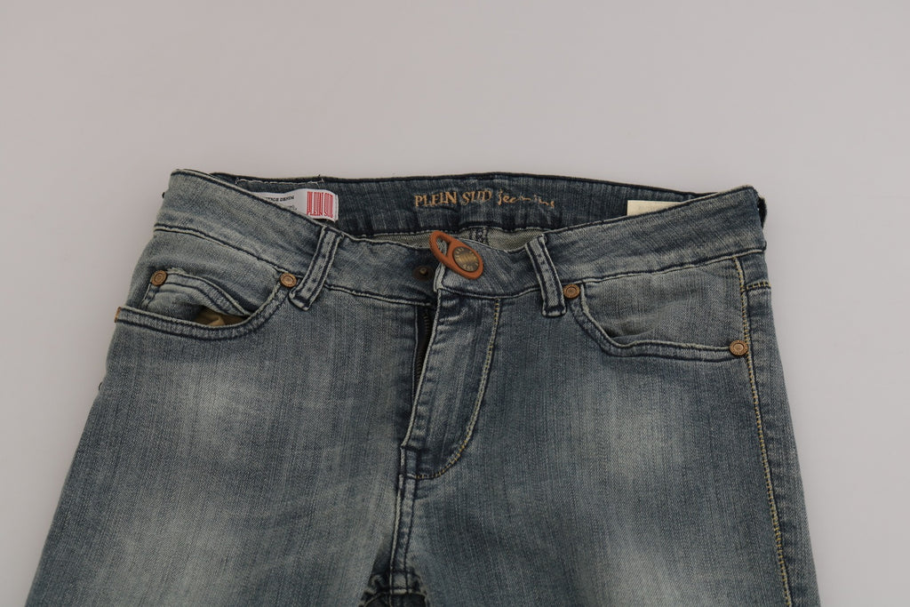 PLEIN SUD Blue Skinny Jeans for Women additional view
