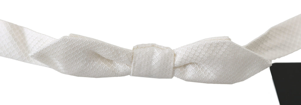 Dolce & Gabbana White Bowties for Men