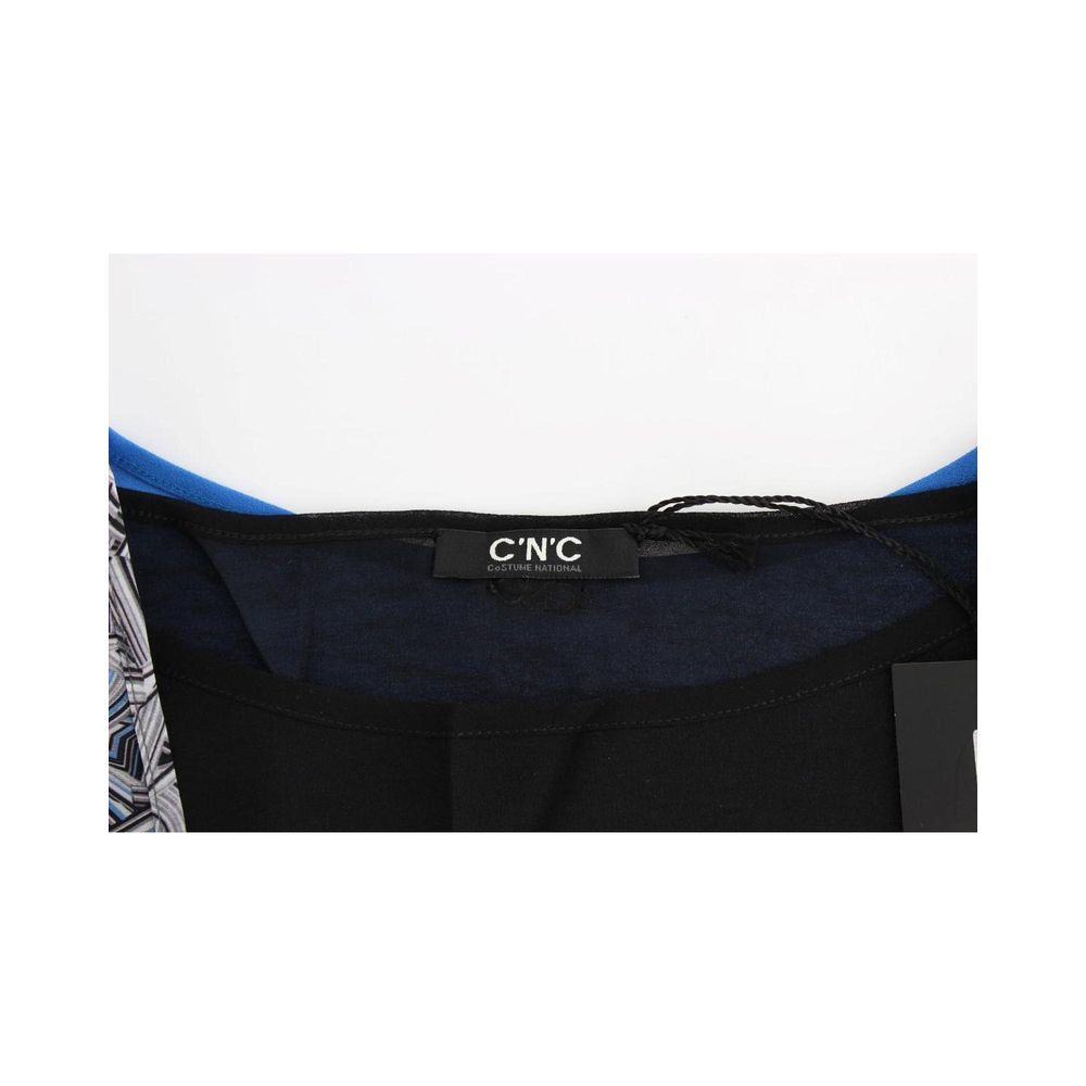 Top en soie noire Costume National