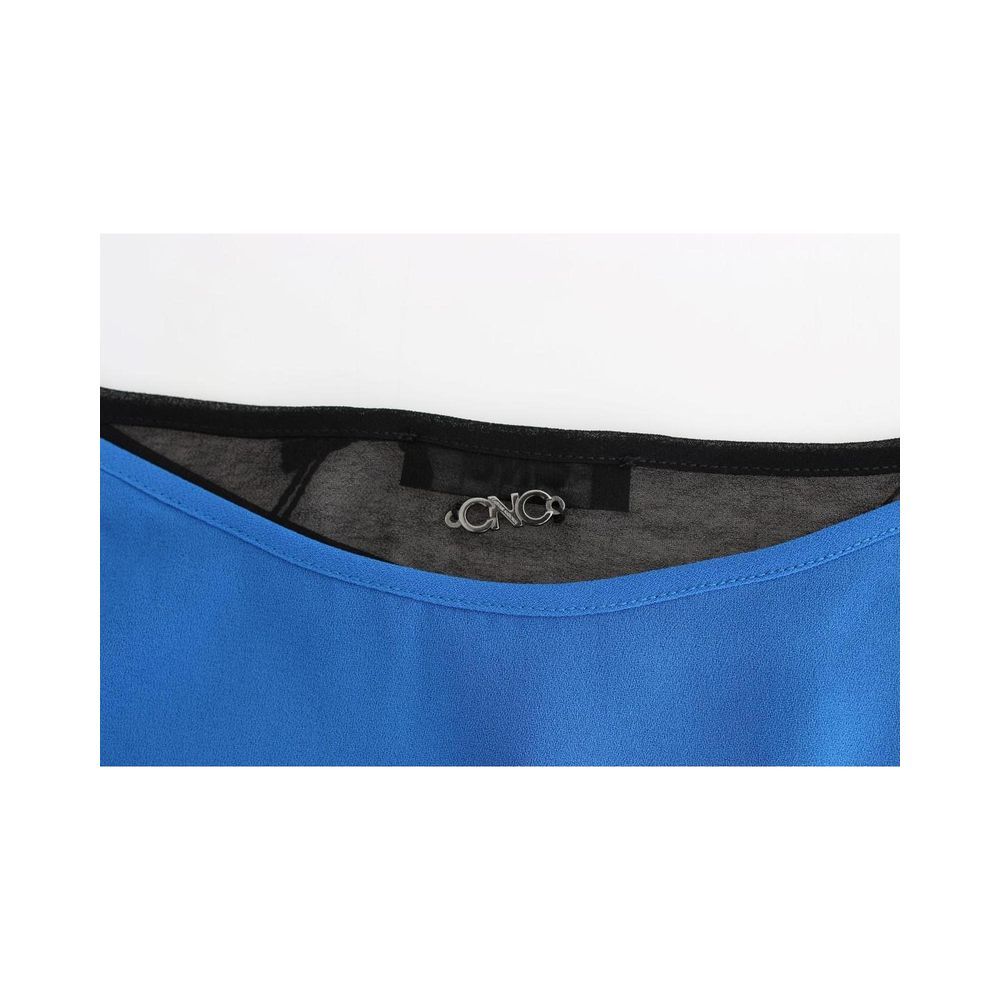 Top en soie noire Costume National