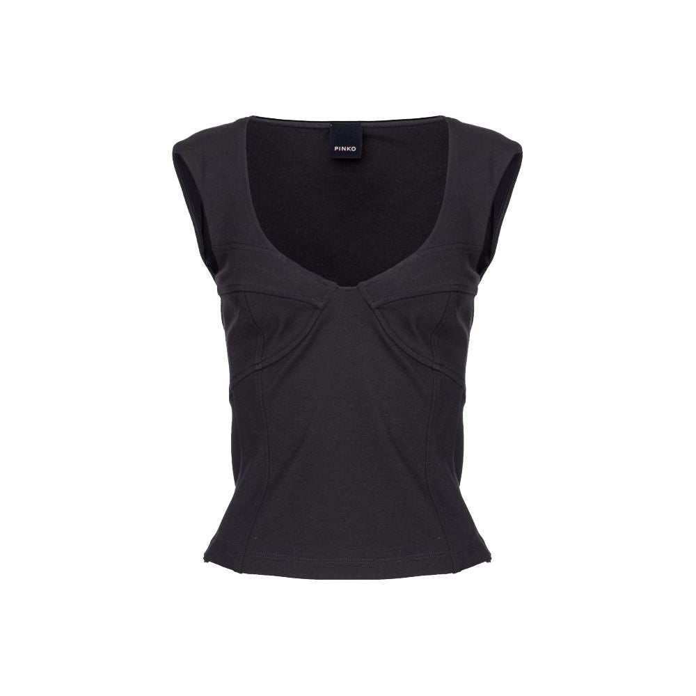 PINKO Black T-Shirt for Women