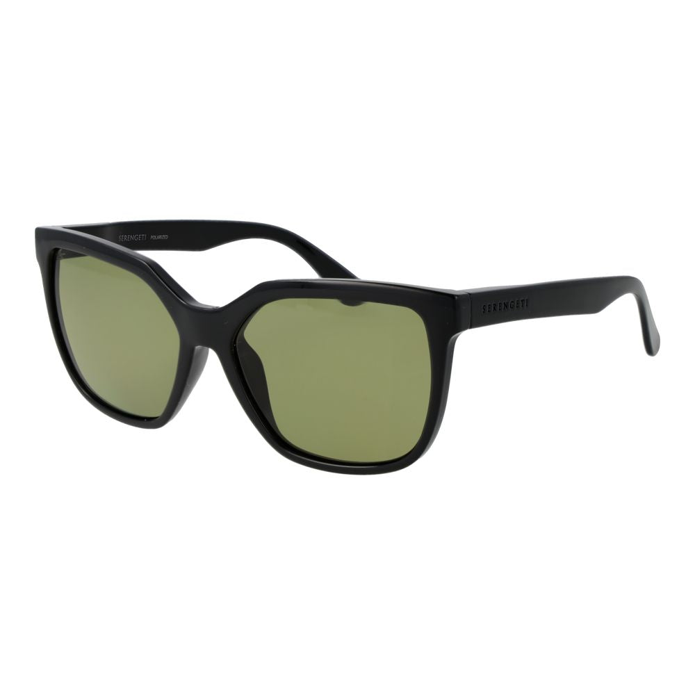 Lunettes de soleil Serengeti noires en plastique