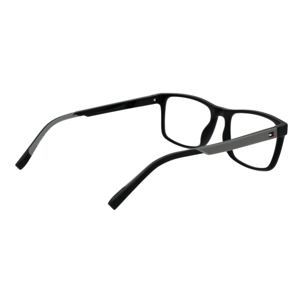 Tommy Hilfiger Black Glasses Frames for Men detail view
