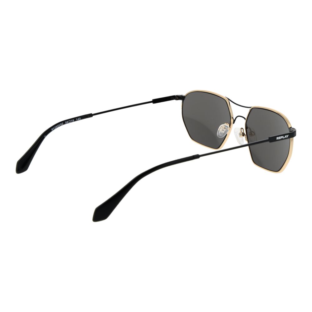 Replay Gold Sunglasses for Men detail view