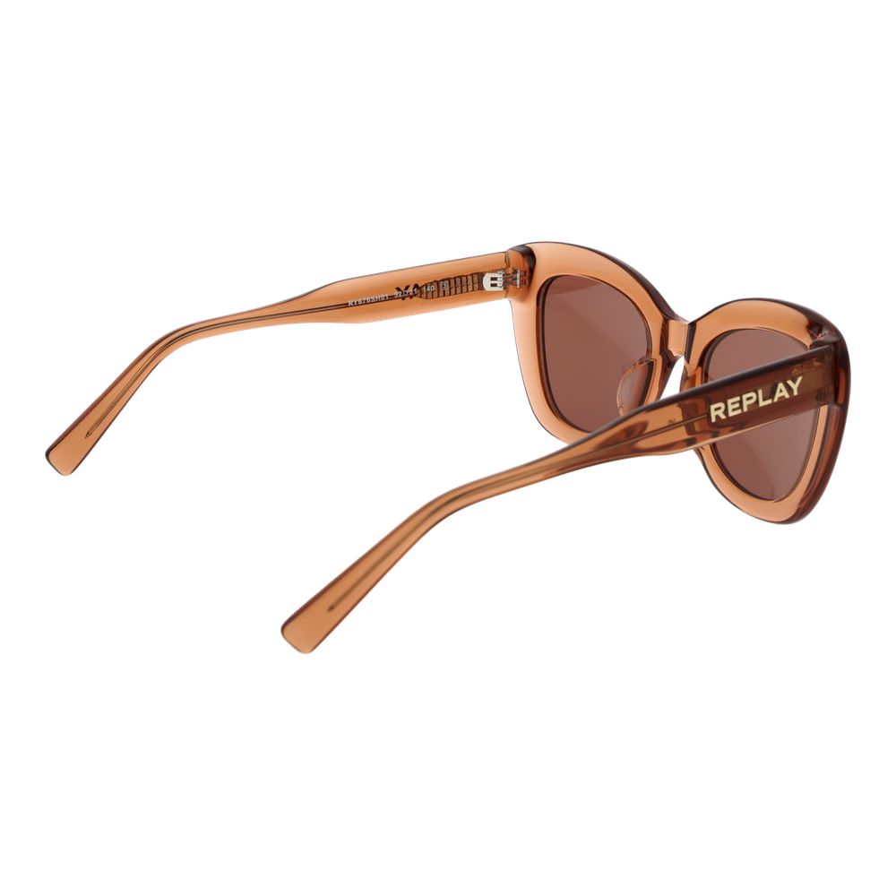 Replay Beige Plastic Sunglasses