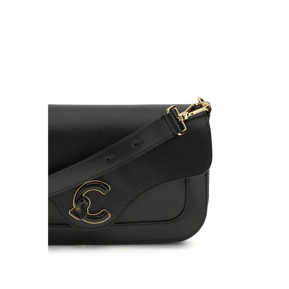 Coccinelle Black Shoulder Bag for Women side view