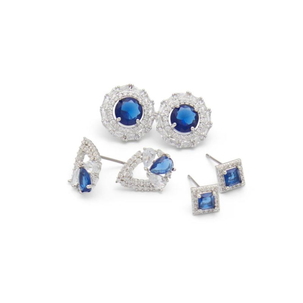 Boucles d'oreilles ALDO bleues en élasthanne