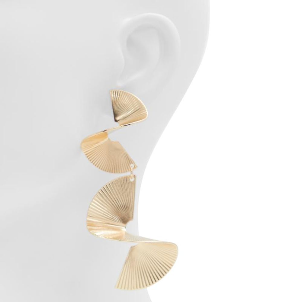Boucles d'oreilles en élasthanne doré ALDO