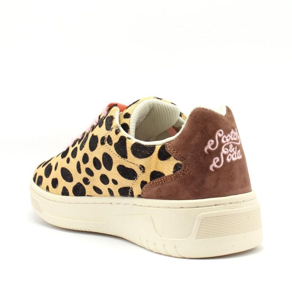 Baskets basses multicolores en cuir Scotch & Soda