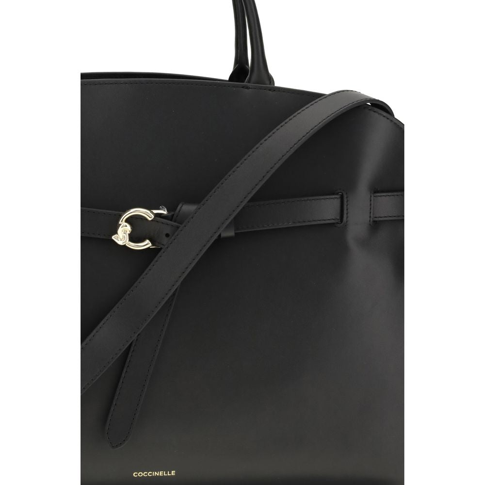 Coccinelle Black Handbag for Women side view