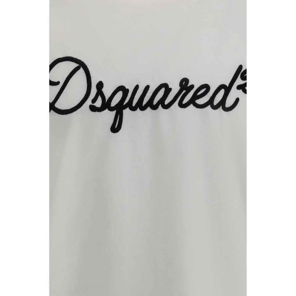 Dsquared² White T-Shirt for Men detail view