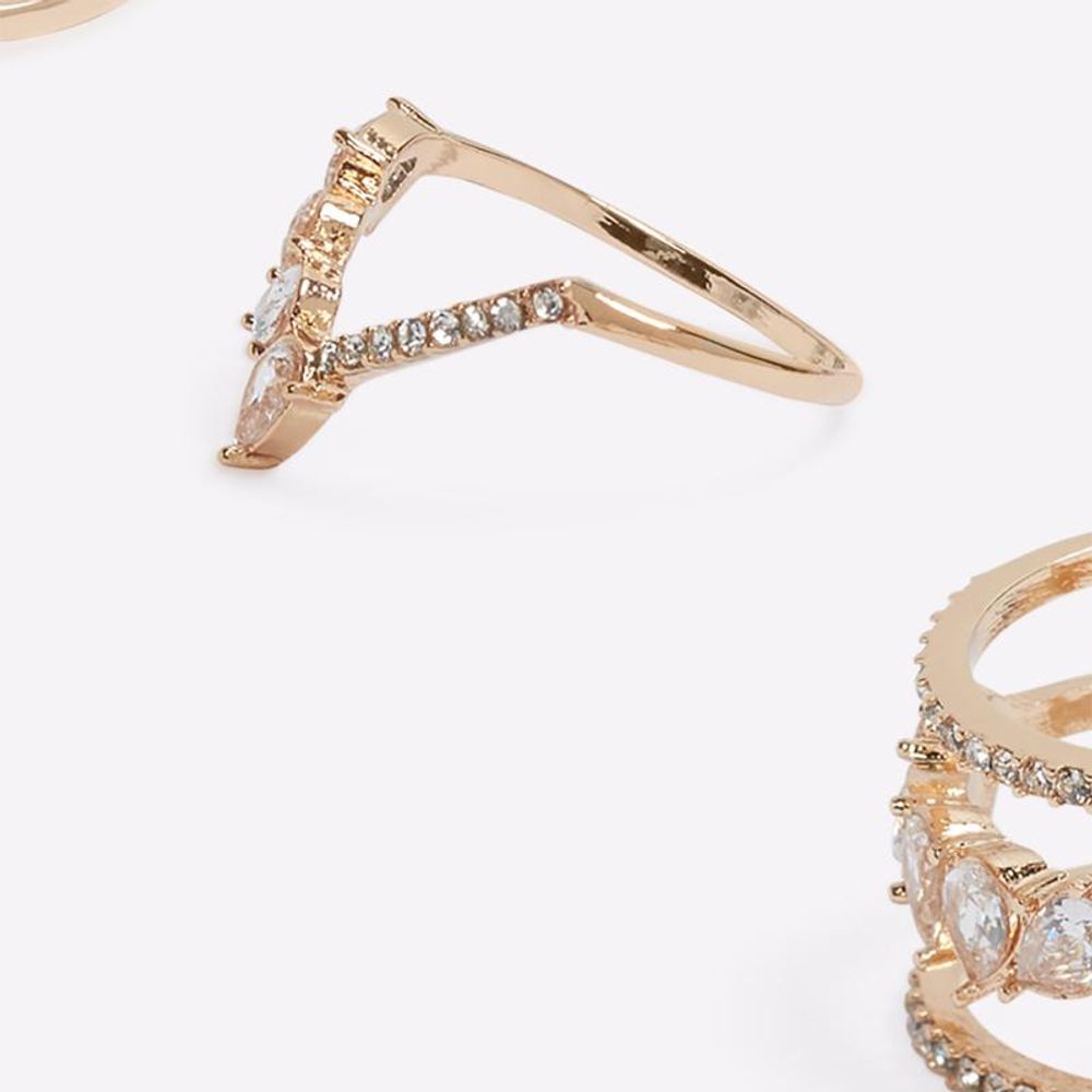 ALDO Gold Rings for Women side view