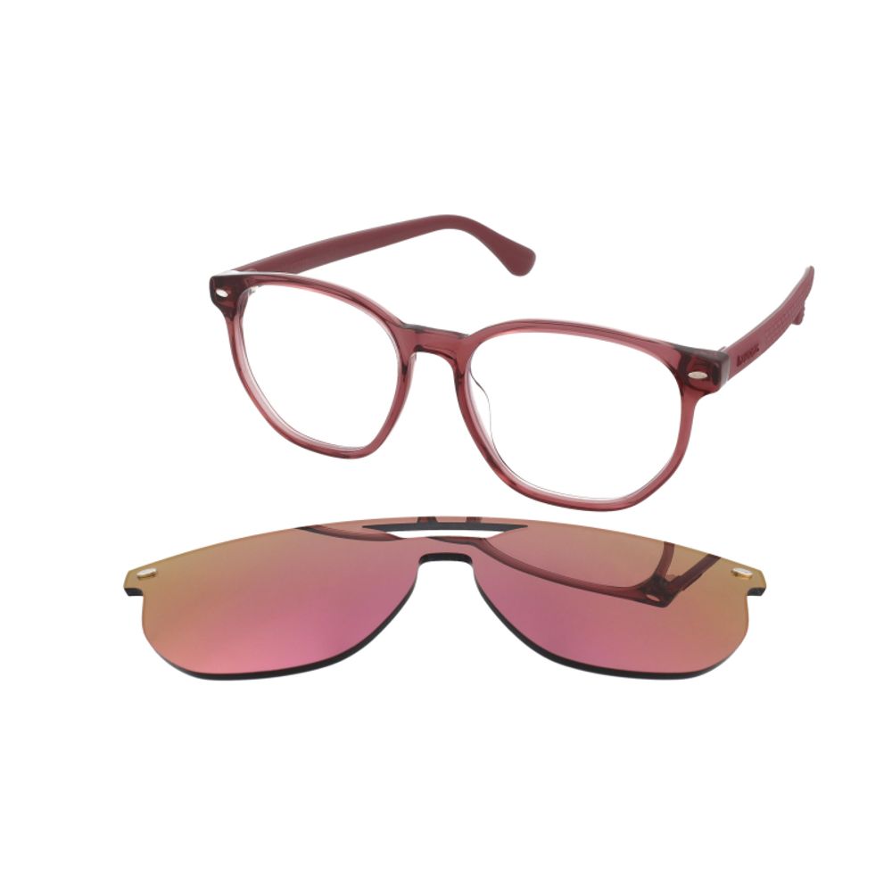 Lunettes de vue HAVAIANAS en acétate rose (monture)