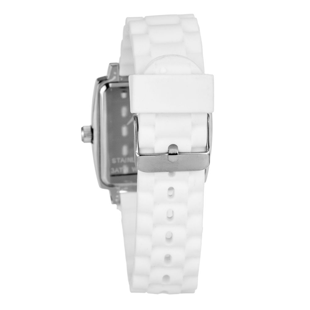 JUSTINA White Bracelet Watches Unisex alternate view