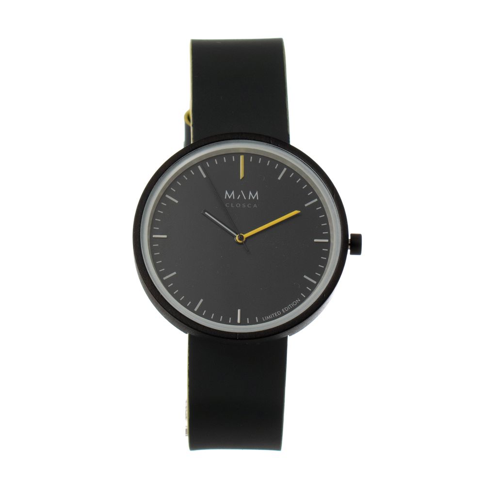 Montre Habillée en Cuir Gris MAM