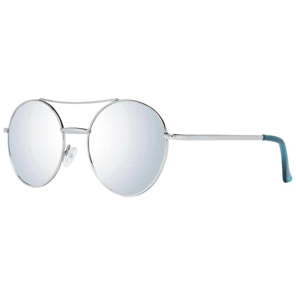 Lunettes de soleil SKECHERS en métal gris