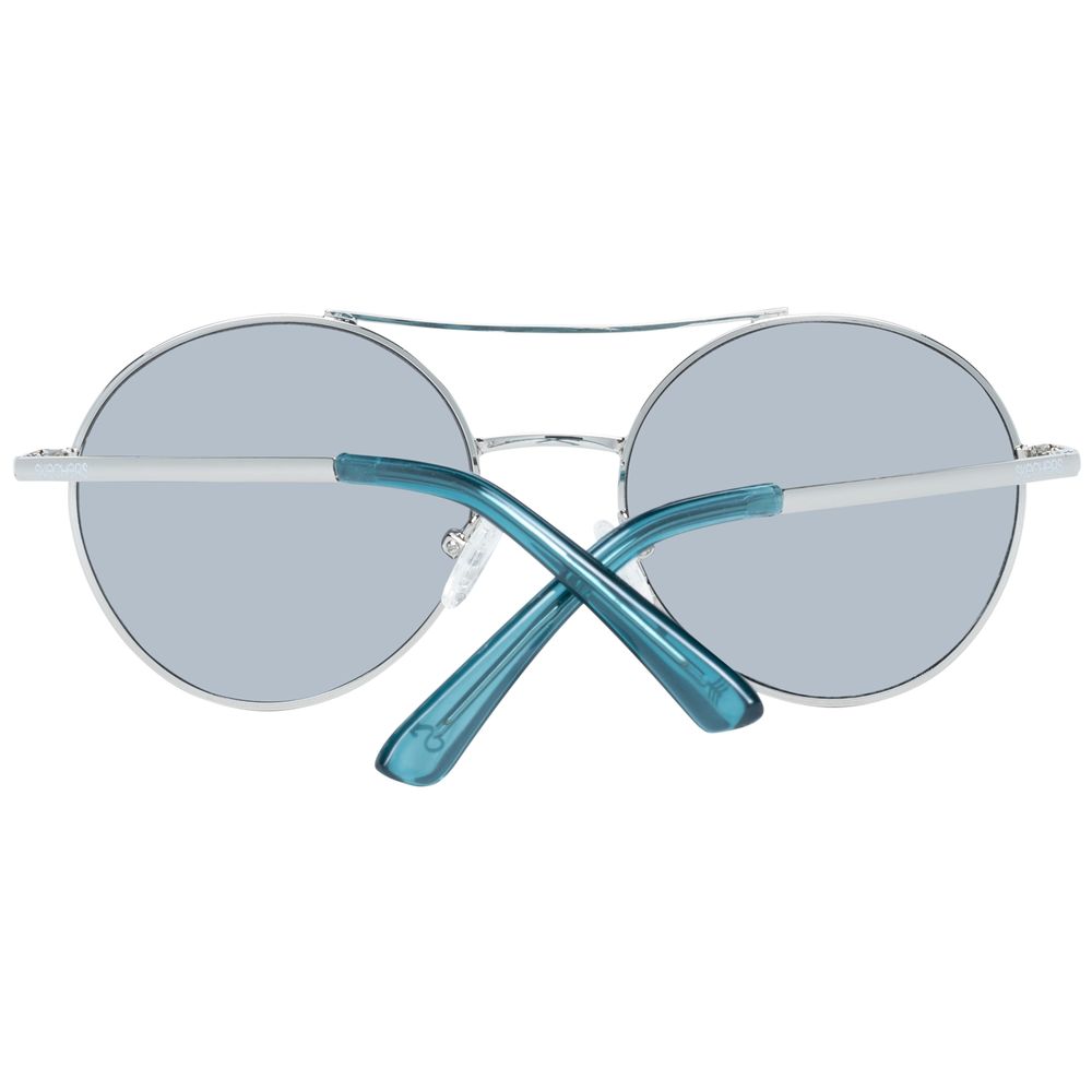 Lunettes de soleil SKECHERS en métal gris