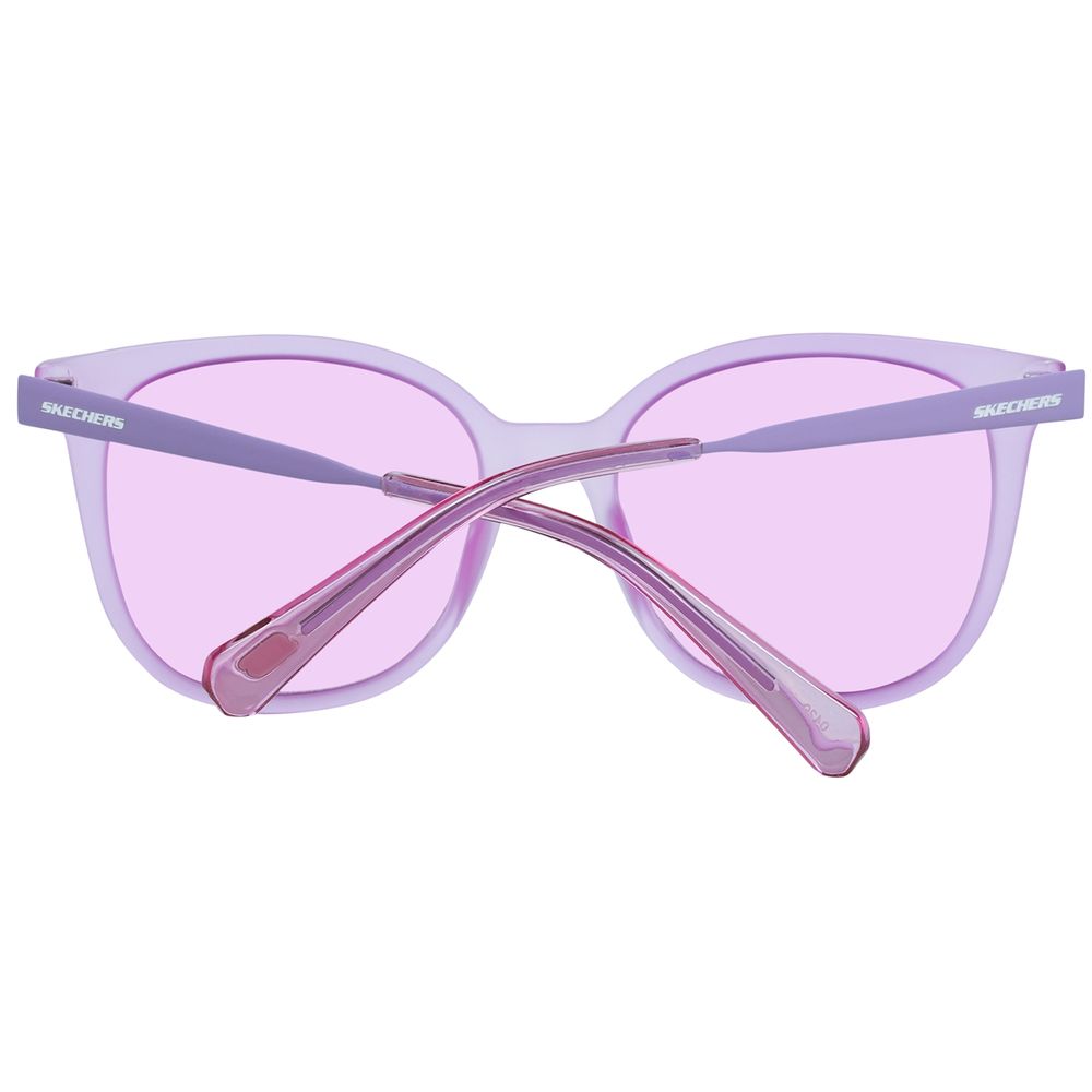 Lunettes de soleil en plastique violettes SKECHERS