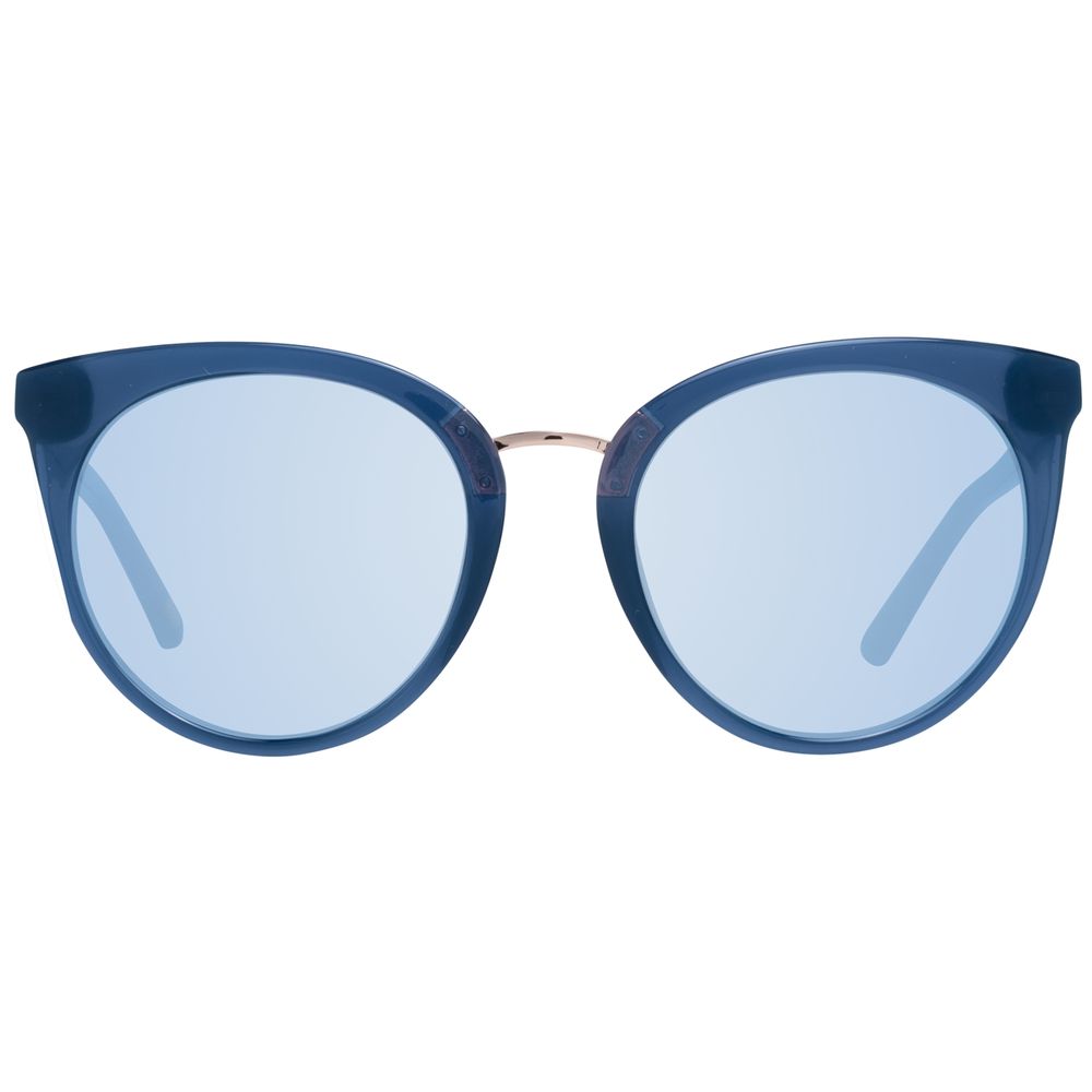 Lunettes de soleil en plastique bleu SKECHERS