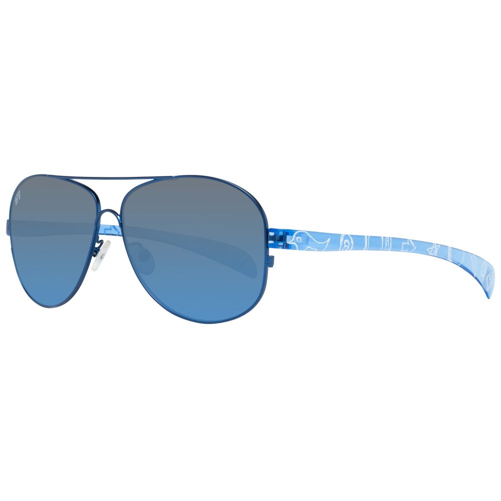 TRY COVER CHANGE Blue Sunglasses Unisex