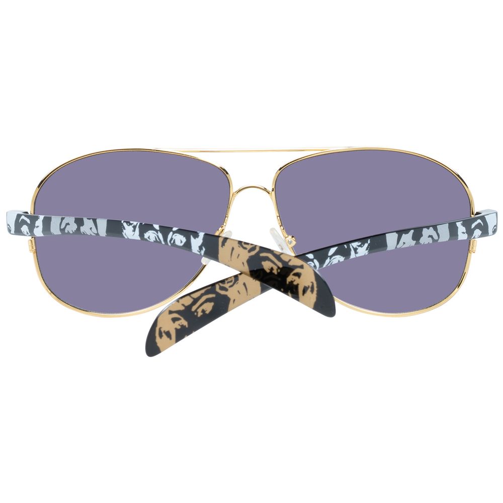 TRY COVER CHANGE Gold Sunglasses Unisex detail view