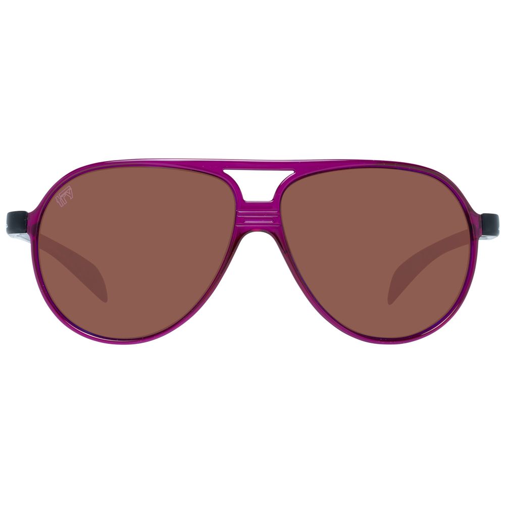 ESSAYEZ DE CHANGER LA COUVERTURE Lunettes de soleil en plastique violet