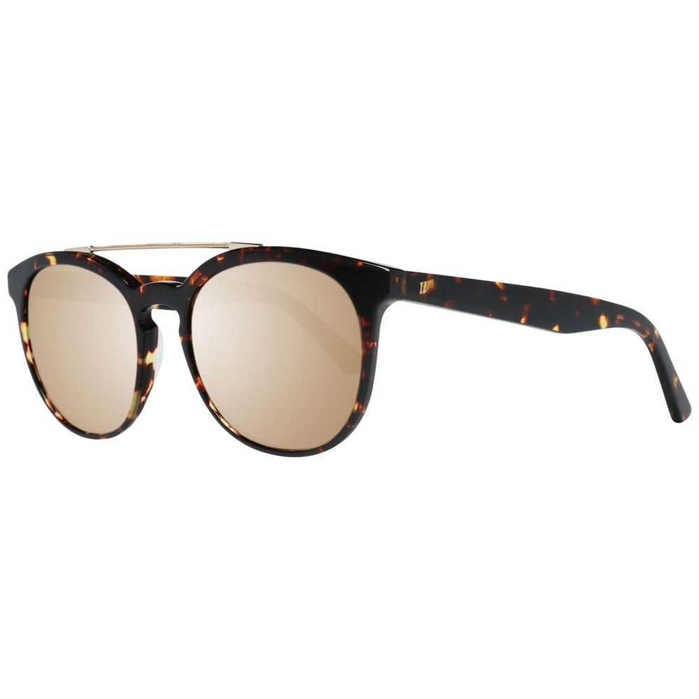 WEB EYEWEAR Lunettes de soleil en plastique marron