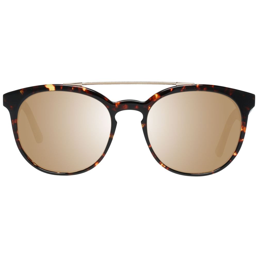 WEB EYEWEAR Lunettes de soleil en plastique marron