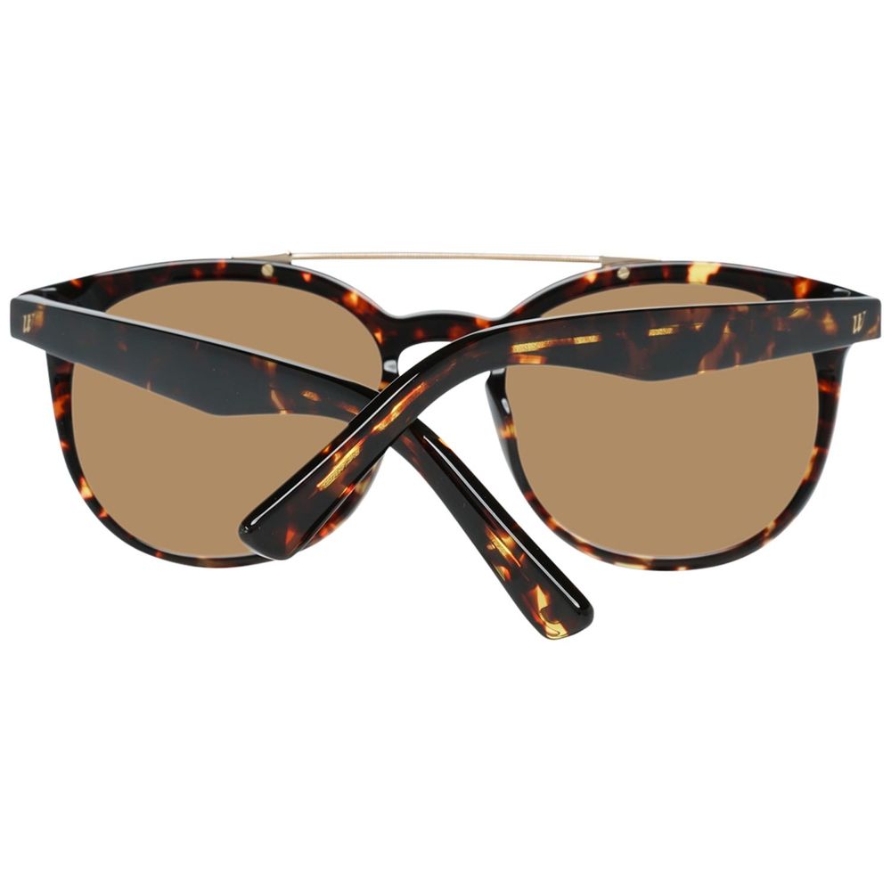 WEB EYEWEAR Lunettes de soleil en plastique marron