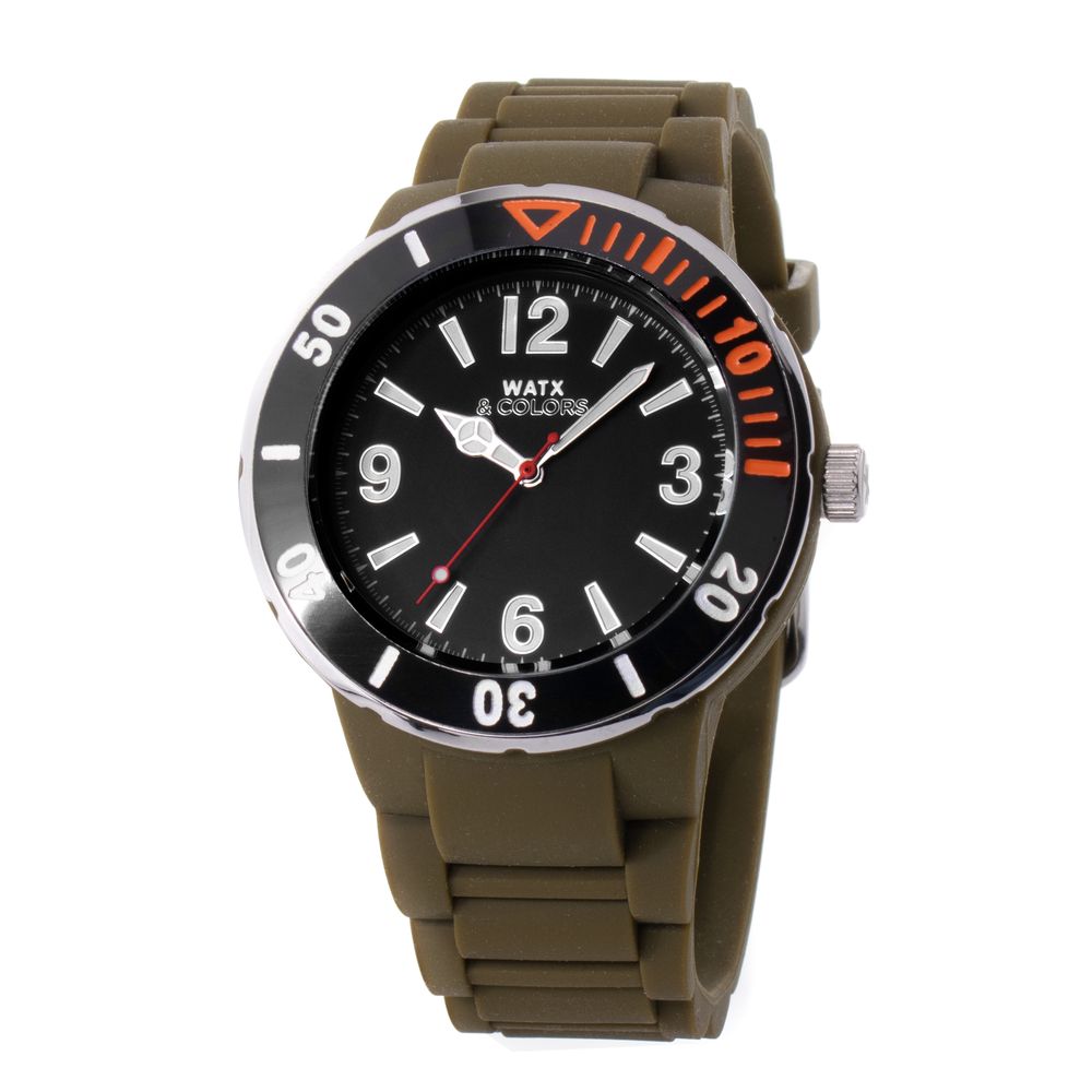 WATXANDCO Bicolor Synthetic Sport Watch