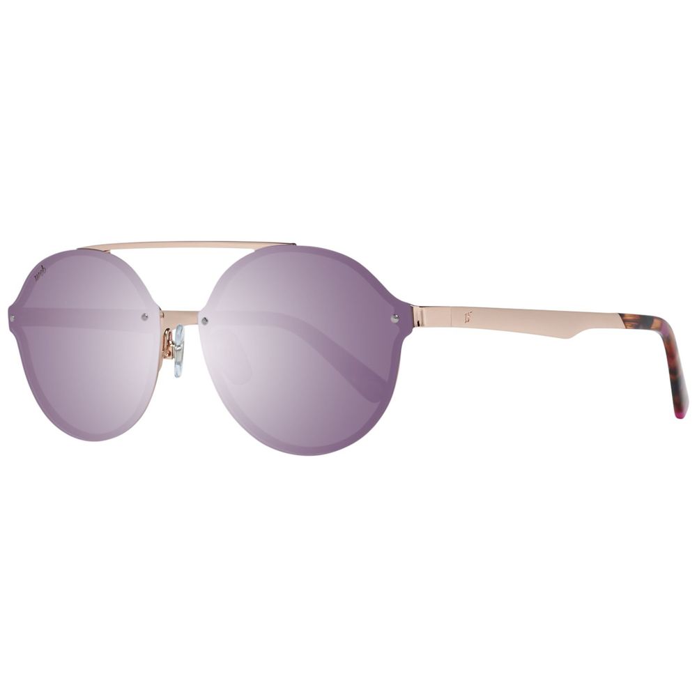 WEB EYEWEAR Gold Sunglasses Unisex