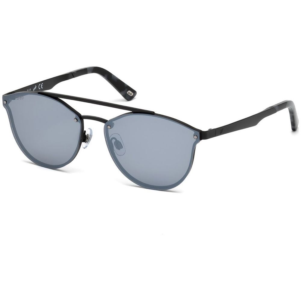 WEB EYEWEAR Black Sunglasses Unisex