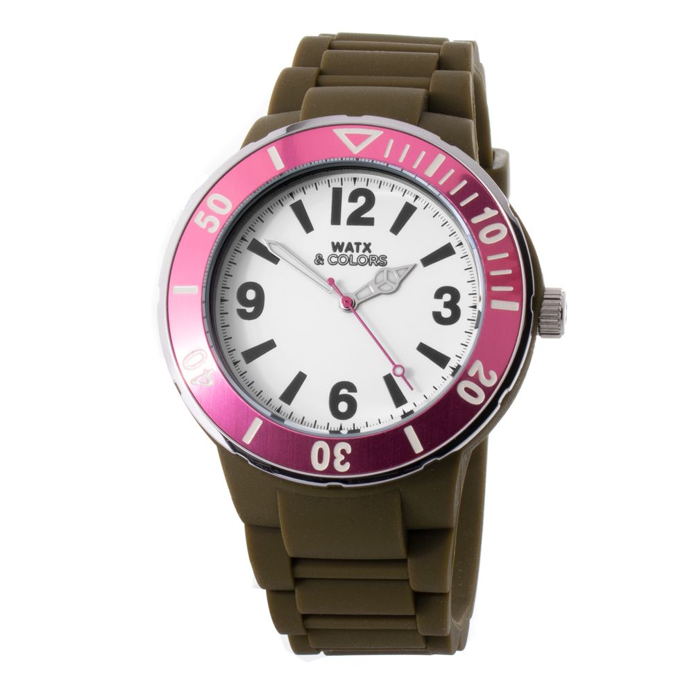 WATXANDCO Bicolor Synthetic Sport Watch