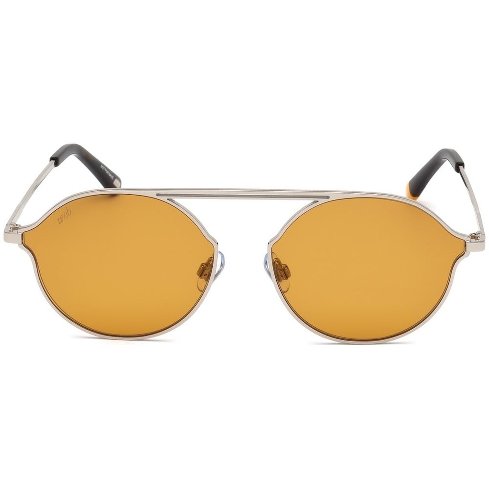 WEB EYEWEAR Silver Metal Sunglasses