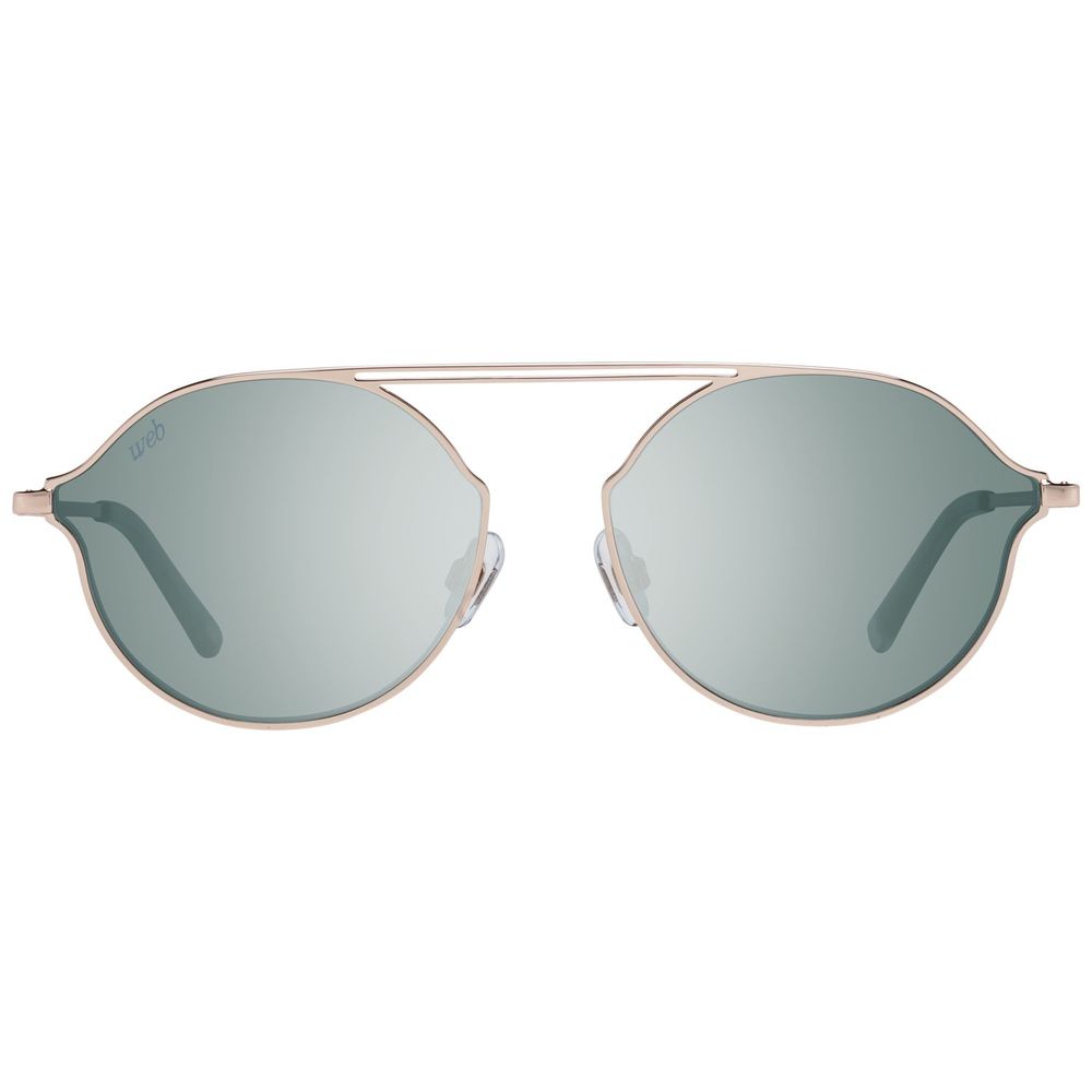 WEB EYEWEAR Gold Sunglasses Unisex alternate view