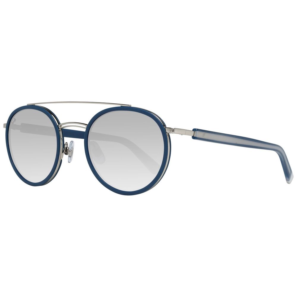 Lunettes de soleil WEB EYEWEAR en métal bleu