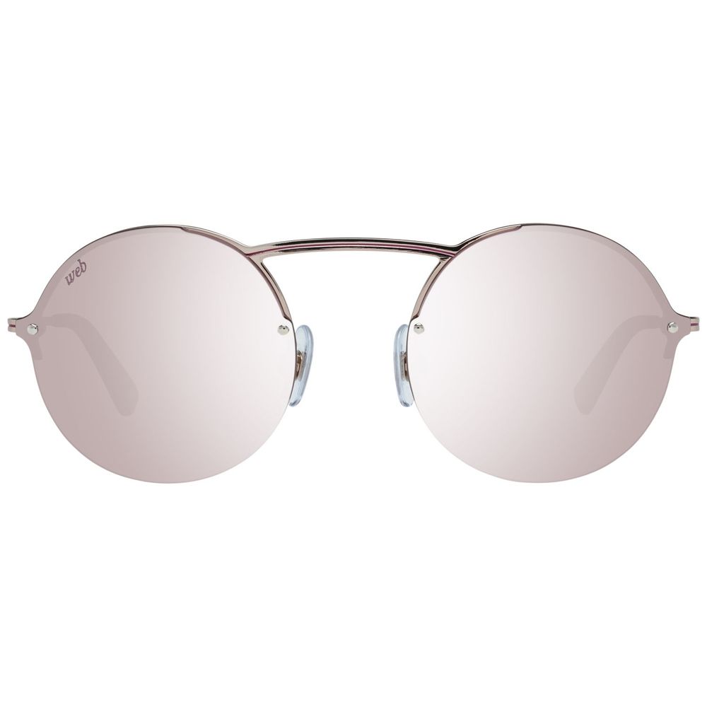 Lunettes de soleil en métal argenté WEB EYEWEAR