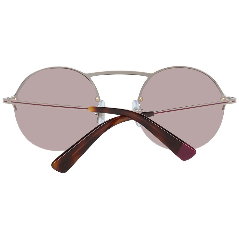 Lunettes de soleil en métal argenté WEB EYEWEAR