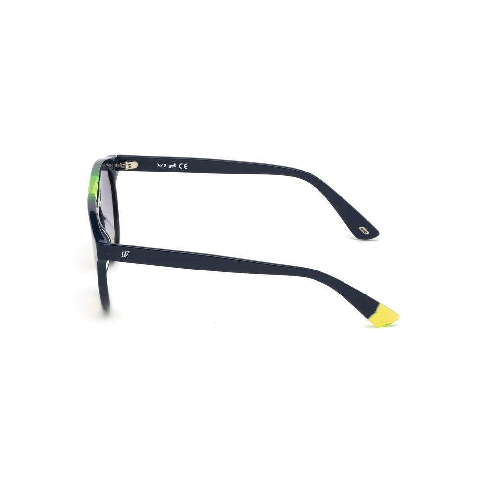 WEB EYEWEAR Blue Sunglasses Unisex alternate view