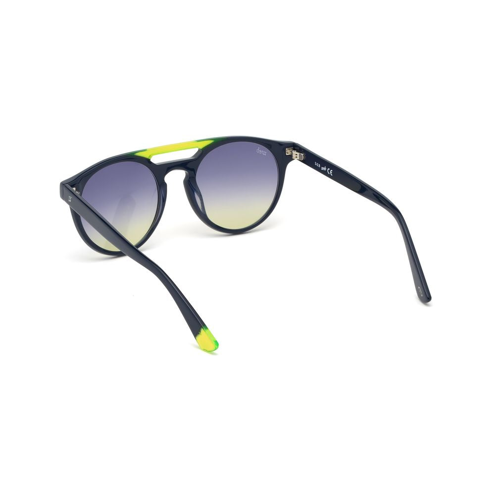 WEB EYEWEAR Blue Sunglasses Unisex detail view