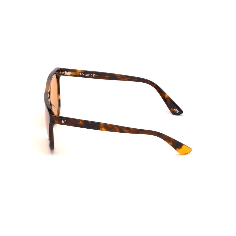 WEB EYEWEAR Brown Sunglasses Unisex alternate view