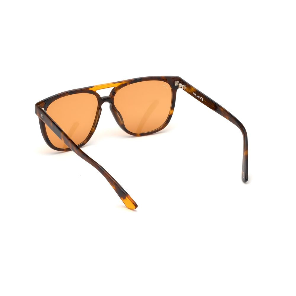 WEB EYEWEAR Brown Sunglasses Unisex detail view