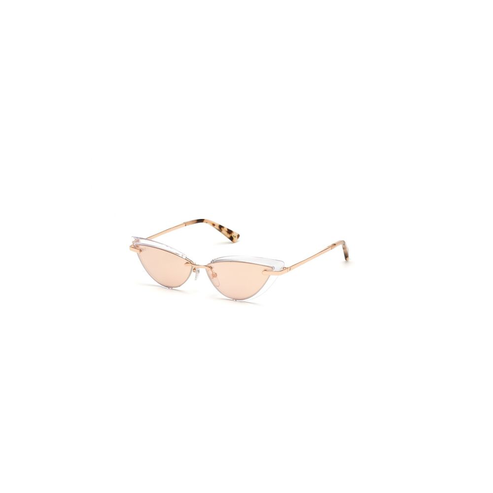 Lunettes de soleil en métal blanc WEB EYEWEAR