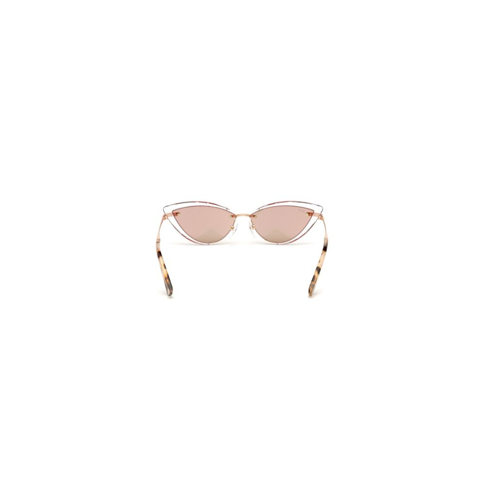 Lunettes de soleil en métal blanc WEB EYEWEAR